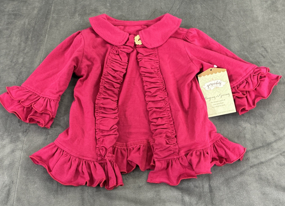 NWT Persnickety Size 4 Years Stella Jacket Pink Benefits Charity